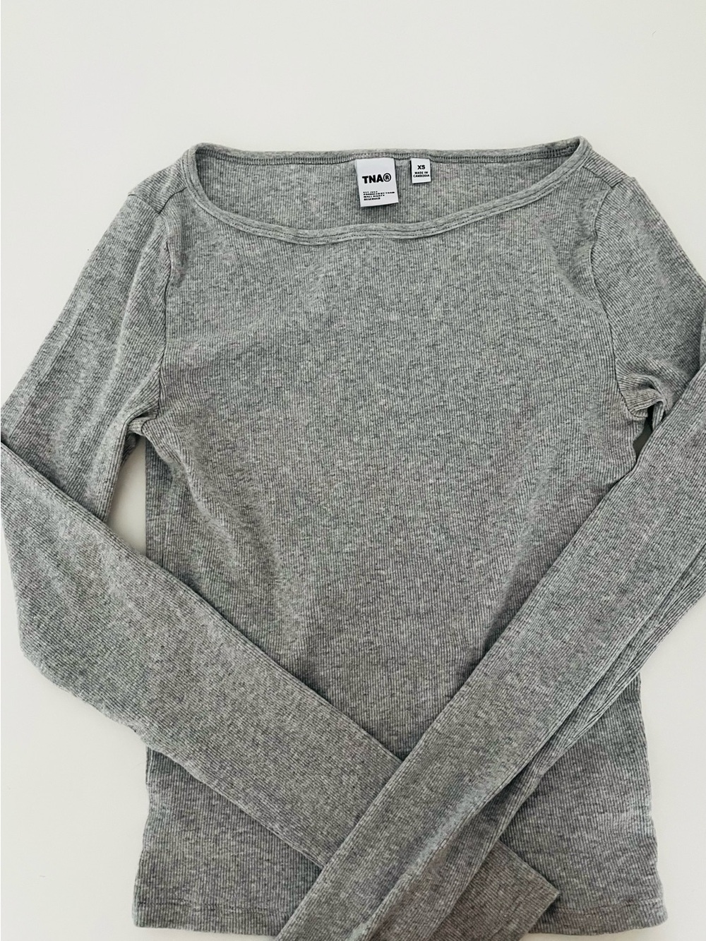 TNA Homestretch Boatneck Longsleeve - Size XS